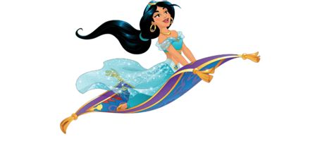 Magic carpet adventure with princess jasmine